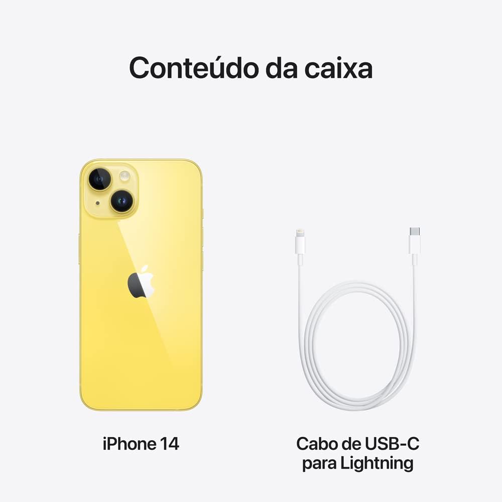Apple iPhone 14 – Amarelo - Imagem 6