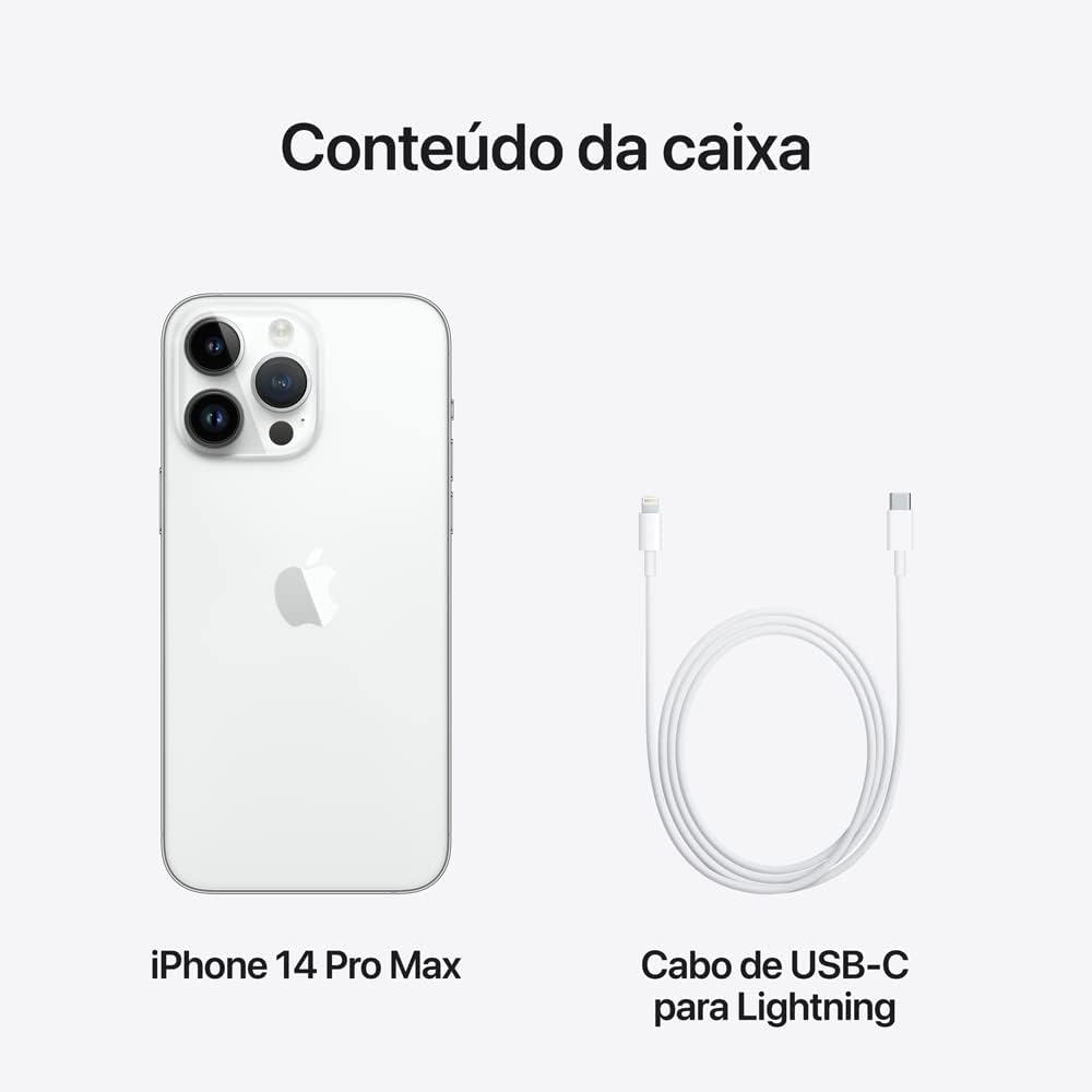 Apple iPhone 14 Pro Max – Prateado - Imagem 6