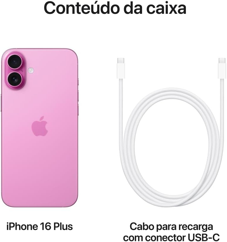 Apple iPhone 16 Plus – Rosa - Imagem 6