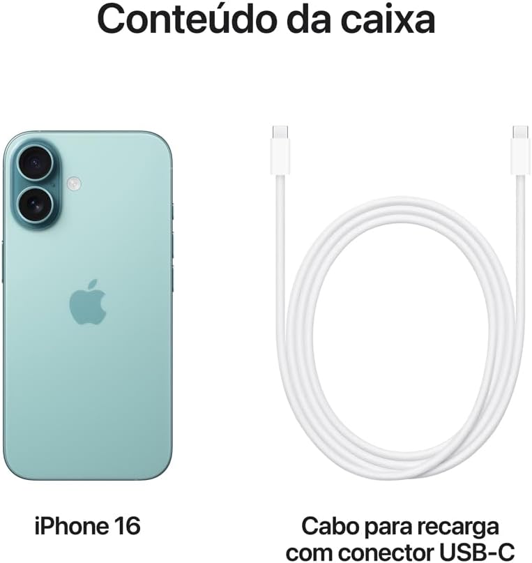 Apple iPhone 16 – Verde-acinzentado - Imagem 6