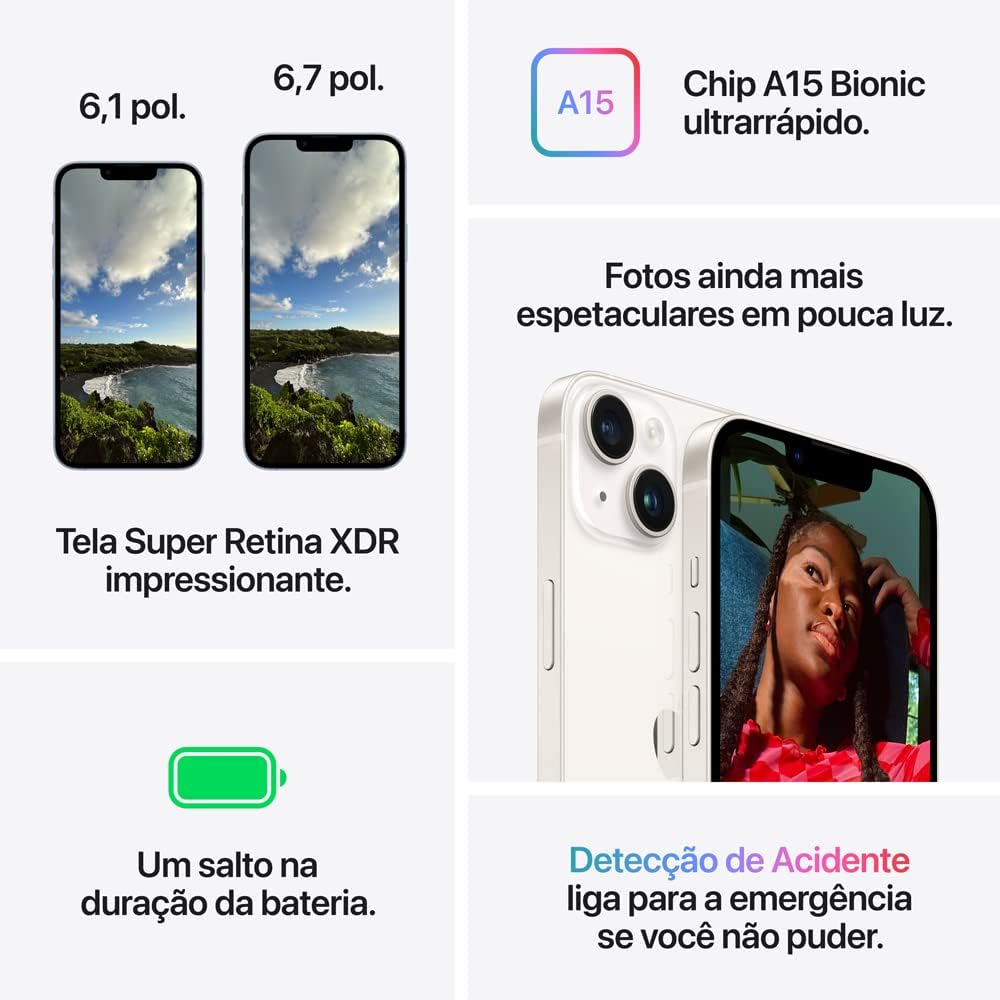 Apple iPhone 14 Plus – (PRODUCT) RED - Imagem 5